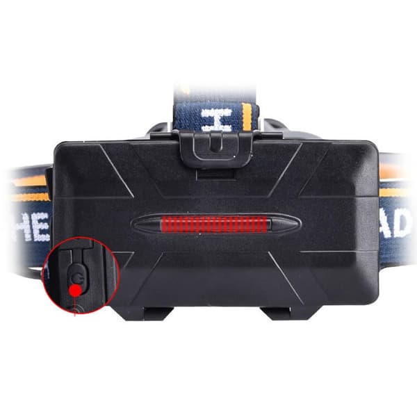 Slitstark Kraftfull Pannlampa 6 Lampor