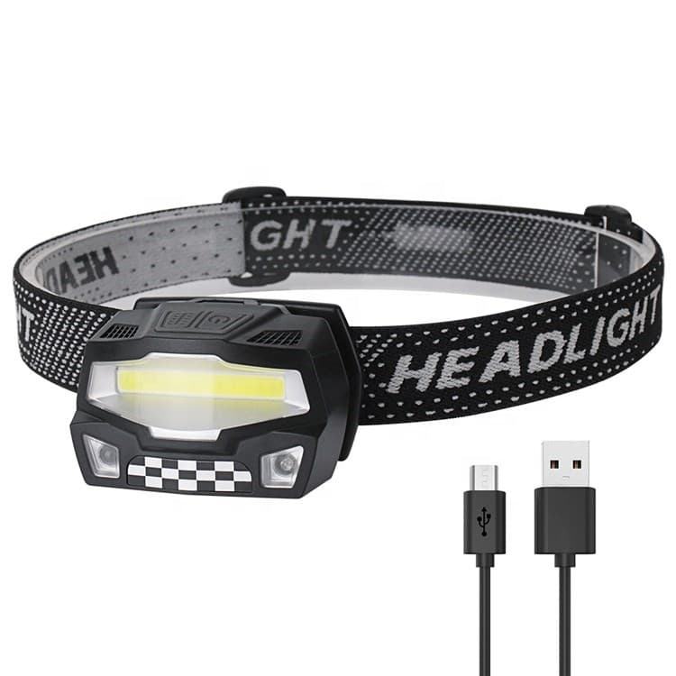 Prolight 1326 Oppladbar Hodelykt med COB LED