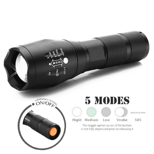 Nightflash G700 Kraftig lommelygte