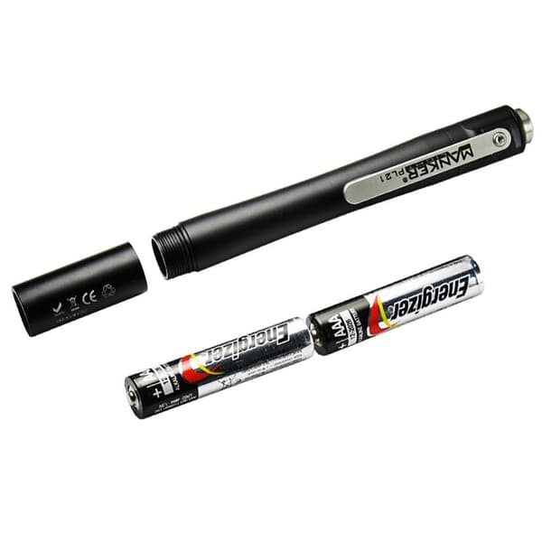 Manker PL21 200LM CREE NW LED Ficklampa batterier 2x AAA