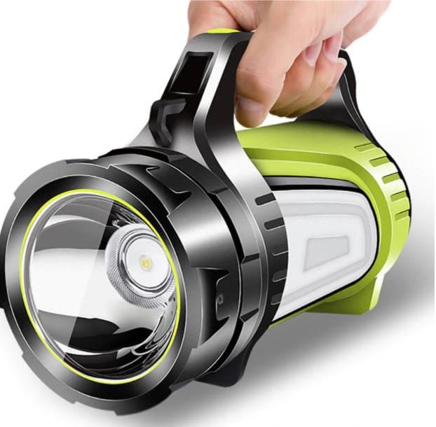 FICKLAMPA UPPLADDNINGSBAR LED SEARCHLIGHT XM-L T6 USB
