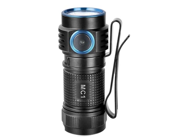 Superstark Mini-Ficklampa, Trustfire MC1 , LED, IP67, 1000 Lumen, Vattentät IPX8