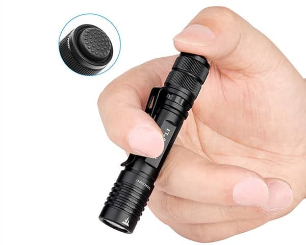 Mini Ficklampa L1 Trustfire, EDC, AAA, Vattentät, 385 Lumen