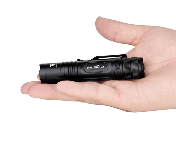 Mini Ficklampa L1 Trustfire, EDC, AAA, Vattentät, 385 Lumen