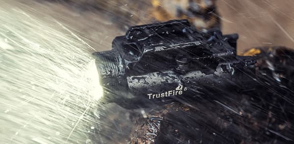 TrustFire GM35 Pistollampa, 1350 Lumens, Glock, Picatinny