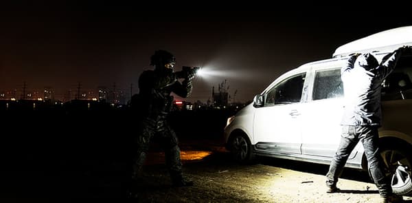 TrustFire GM35 Pistollampa, 1350 Lumens, Glock, Picatinny