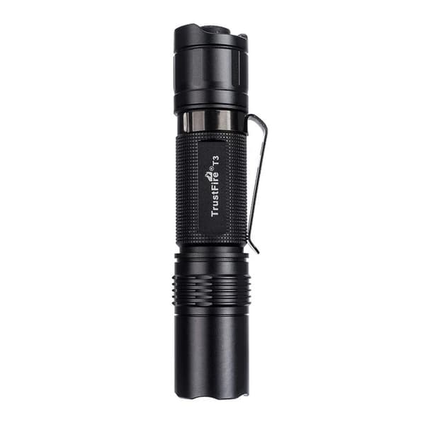 Taktisk Ficklampa för Utomhusbruk TrustFire T3, 1000 lumen, 137 meter