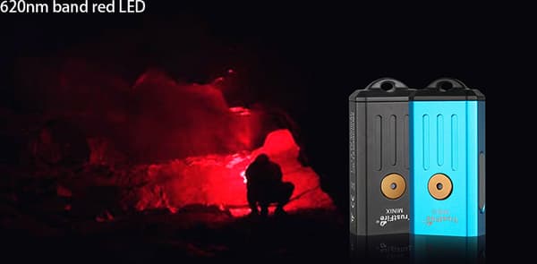 Mini Ficklampa, 2i1, SUPERLED + SOS ljus, 320LUMENS, 2i1,