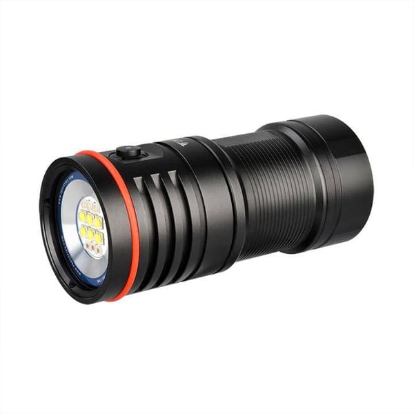 Undervattens Ficklampa Dykning TrustFire DF50, 6500 Lumen, 70 Meters Djup, 105 Meter Räckvidd