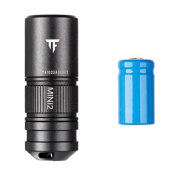 Superliten Ficklampa, 220LM, Nyckelring EDC, MicroUSB