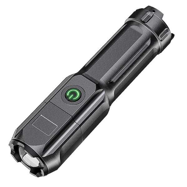 Genopladelig LED -lommelygte XPE Zoom