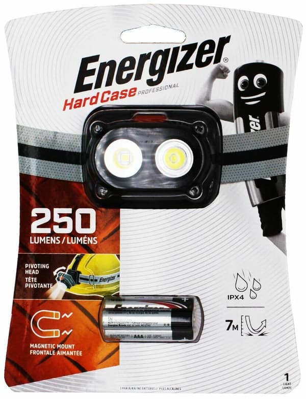 ENERGIZER Hardcase Magnet Headlight incl. 3xAAA