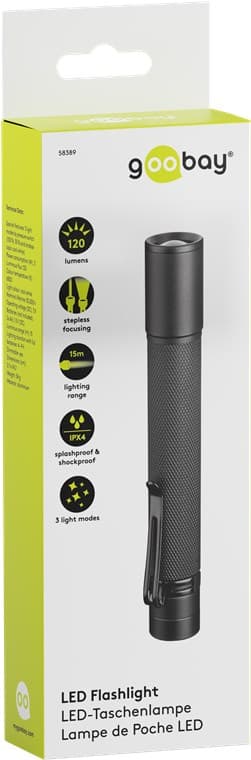 LED-taskulamppu Zoom 120