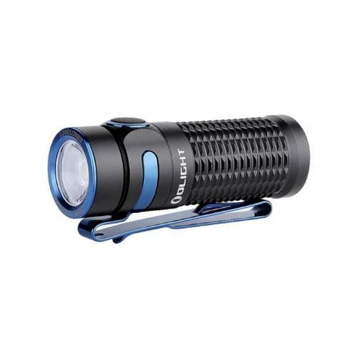 OLight Baton 3 Premium Black LED (RGB) Lommelygte Batteridre...