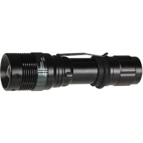 Emos metal LED torch 3W 120lm with zoom and handle black (P3...