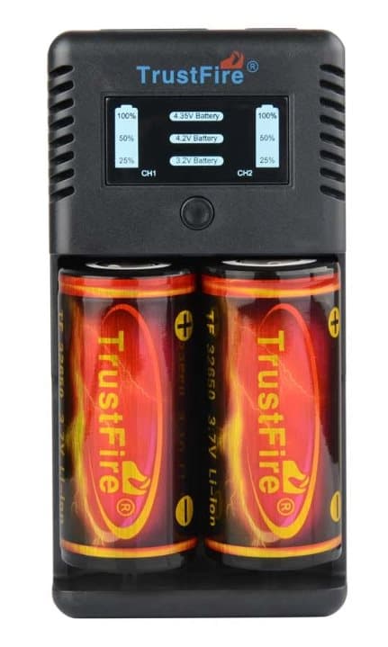 Laddstation TR019 Litiumbatterier, 2A, Värmefördelning