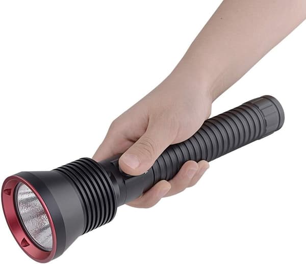 Vattentät LED-Dyk-ficklampa / Dykarlampa, DF70, XPH70 LED, 3200 Lumen, 70m, Vattentät