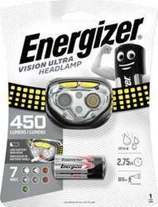 ENERGIZER Ajovalo Vision Ultra 3AA 450 LM, 3 valon väriä
