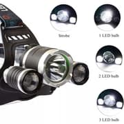 Genopladelig 30W LED hovedlampe