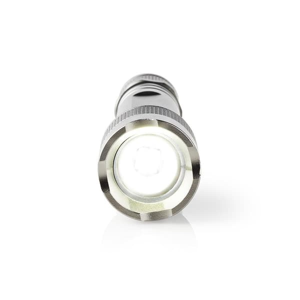 Nedis LED Taskulamppu | Paristokäyttöinen | 4,5 V | 3 W | 2x AA | Paristot sisältyvät | Nimellisvaloteho: 150 lm | Valoalue: 120 m | Säteen kulma: 46.