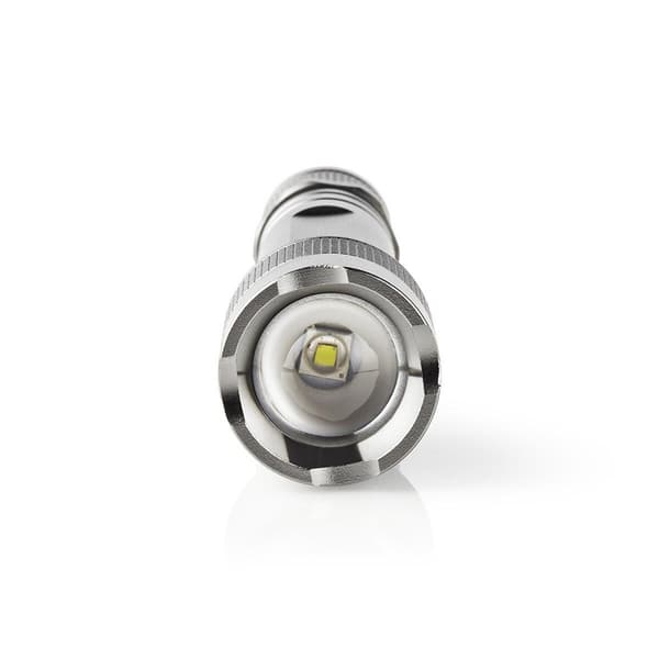 Nedis LED Taskulamppu | Paristokäyttöinen | 4,5 V | 3 W | 2x AA | Paristot sisältyvät | Nimellisvaloteho: 150 lm | Valoalue: 120 m | Säteen kulma: 46.