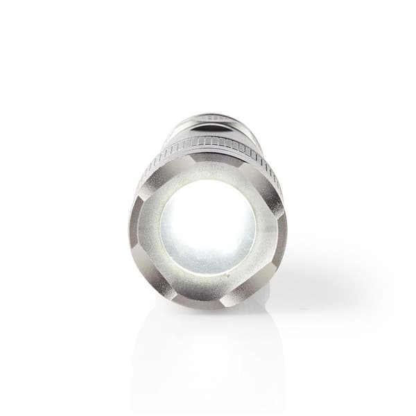 Nedis LED ficklampa | Batteridriven | 4.5 V DC | 5 W | 3x AAA/LR03 | Angivet ljusflöde: 330 lm | Belysningsräckvidd: 200 m | Strålvinkel: 48 °