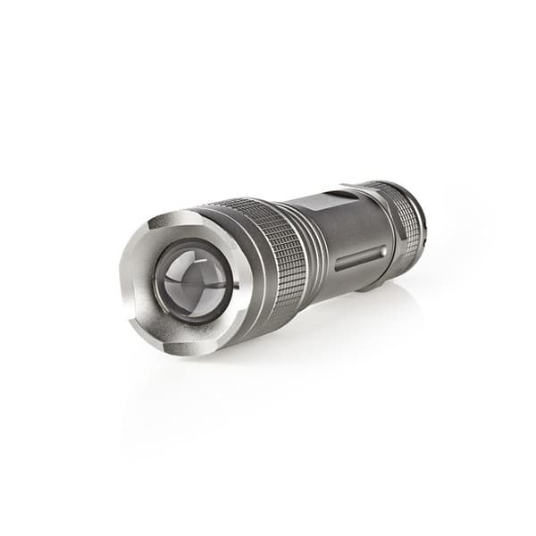 Nedis LED ficklampa | Batteridriven | 4.5 V DC | 5 W | 3x AAA/LR03 | Angivet ljusflöde: 330 lm | Belysningsräckvidd: 200 m | Strålvinkel: 48 °