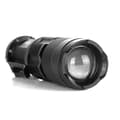 Miniatyrbild 4 av 4: Ficklampa med zoom, Svart