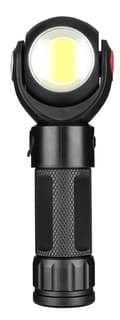 Miniatyrbilde 1 av 6: Oppladbar T6 + COB LED 360° roterende lommelykt med magnet