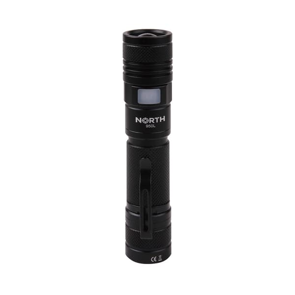 North Ficklampa 950Lumen Zoom Svart Aviation Aluminium 10W Cree-Led (XML2)