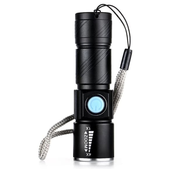 USB UPPLADDNINGSBAR MINI CREE Q5  ficklampa  2000 Lumens