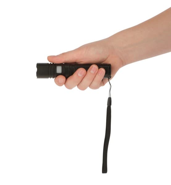 Kerbl LED-taskulamppu akulla MiniFire - 200 metriä