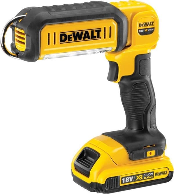 DeWALT DCL050 arbetslampa LED Svart, Gul