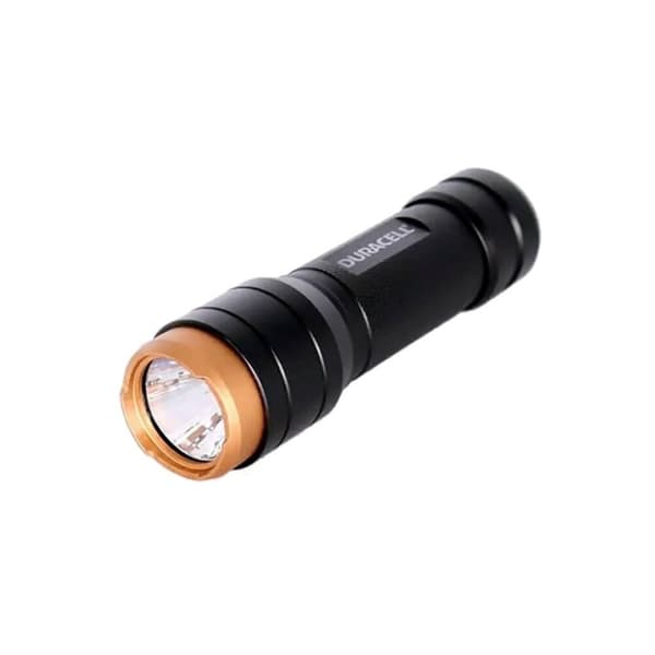 Duracell LED Zaklamp + 3xAAA Batterier Sort