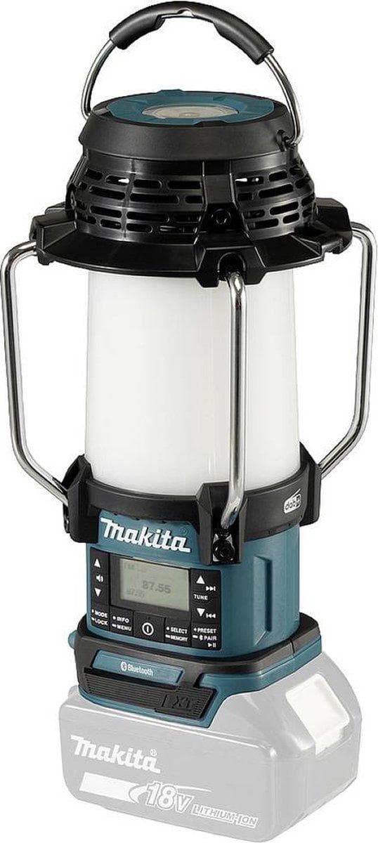 Makita DMR056 radio Bærbar Analog & digital Sort, Blå