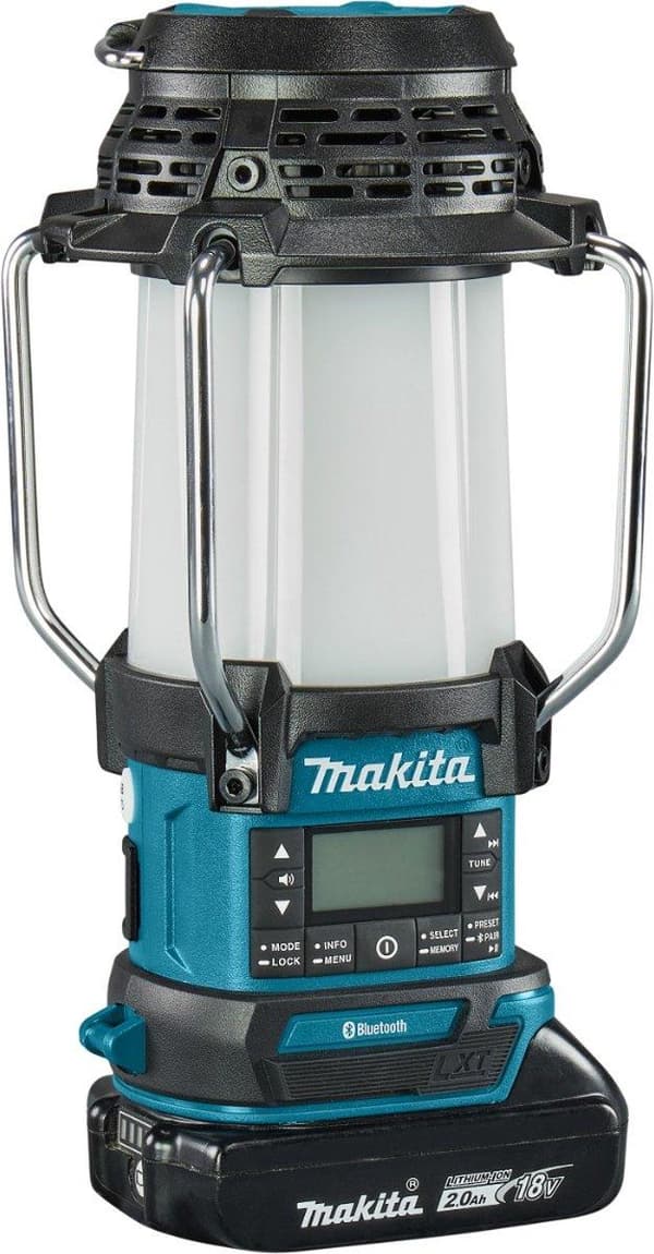 Makita DMR056 radio Bærbar Analog & digital Sort, Blå