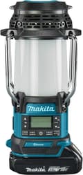 Miniatyrbillede 1 af 6: Makita DMR056 radio Bærbar Analog & digital Sort, Blå