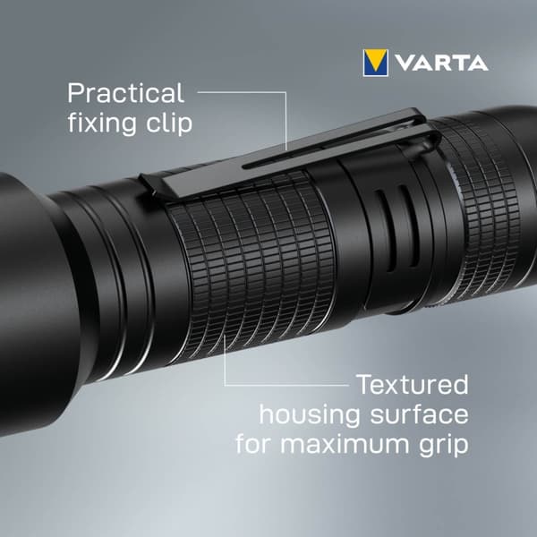 Varta Aluminium Light F30 Pro lommelykt 400 lm
