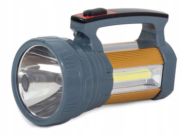 Ladattava taskulamppu - Hakuvalo - CREE XM-L L2 LED - Aurinkokennot