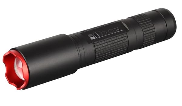 Libox LB0108 LED CREE XP-E taskulamppu Musta LED musta