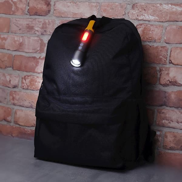 Forever Light TRAVELER - Genopladelig LED-lommelygte med flere lystilstande, 1200 mAh, USB-C