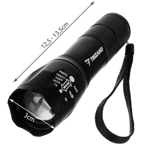 Lommelykt / Taktisk LED-lampe - T6
