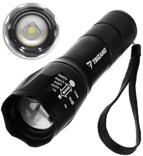 Lommelykt / Taktisk LED-lampe - T6