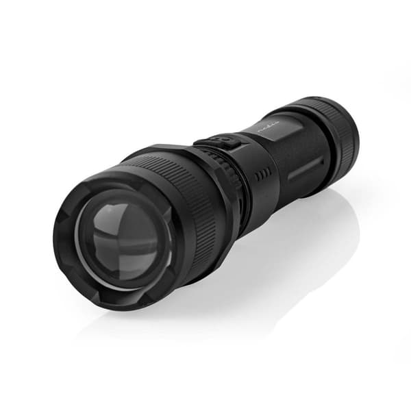 Nedis LED Taskulamppu | Paristokäyttöinen | 3.7 V DC | 10 W | N/A | Paristot sisältyvät | Ladattava | Nimellisvaloteho: 1000 lm | Valoalue: 110 m | Sä