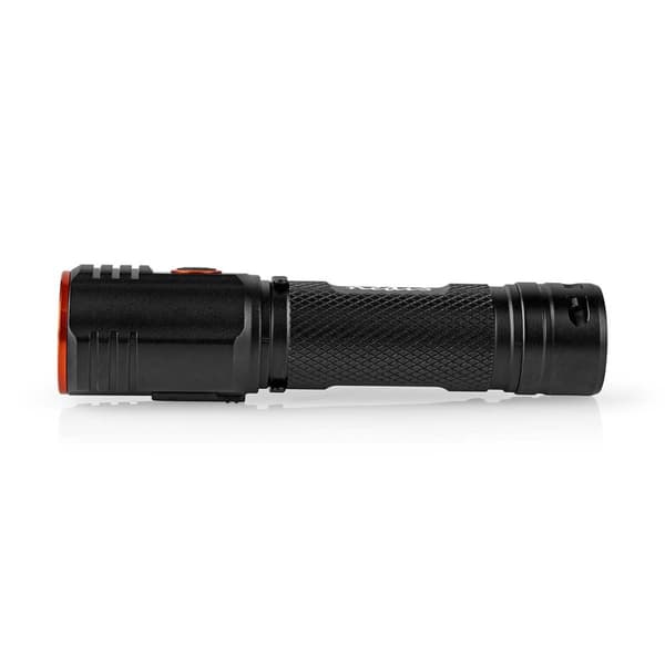 Nedis LED Taskulamppu | Paristokäyttöinen | 3.7 V DC | 20 W | N/A | Paristot sisältyvät | Ladattava | Nimellisvaloteho: 2000 lm | Valoalue: 180 m | Sä