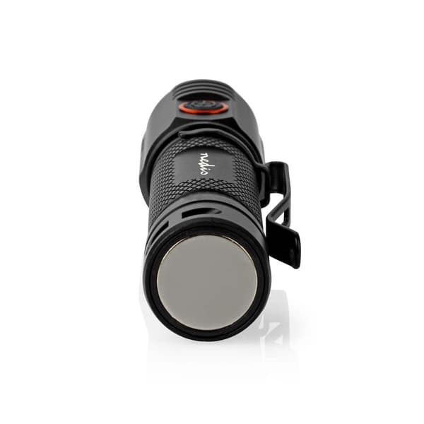 Nedis LED Taskulamppu | Paristokäyttöinen | 3.7 V DC | 20 W | N/A | Paristot sisältyvät | Ladattava | Nimellisvaloteho: 2000 lm | Valoalue: 180 m | Sä