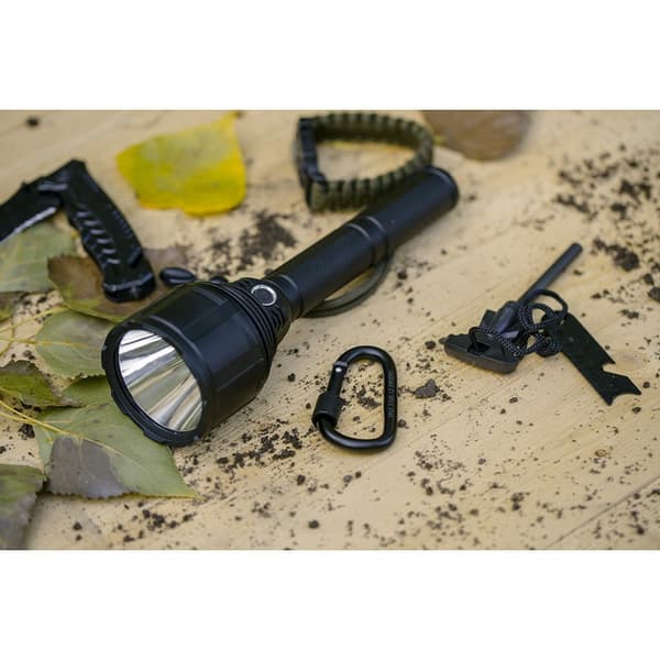 Taktisk ficklampa Professional XHP90 3000lm lång Pro Series VA0043 Vayox