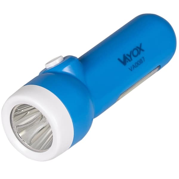 Genopladelig 2-i-1 lommelygte med sidelys VA0087 VAYOX