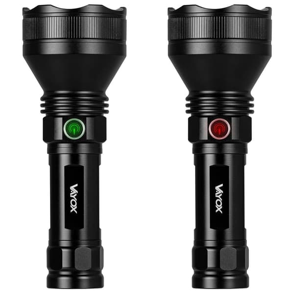 Taktisk ficklampa 20W 1900lm 17cm Pro Series VA0109 Vayox