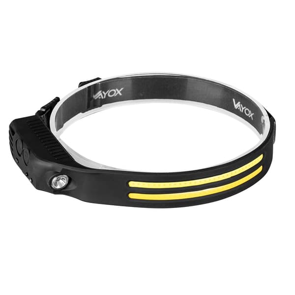 Ajovalaisin ladattavalla akulla 2x COB + XPE VA0129 VAYOX